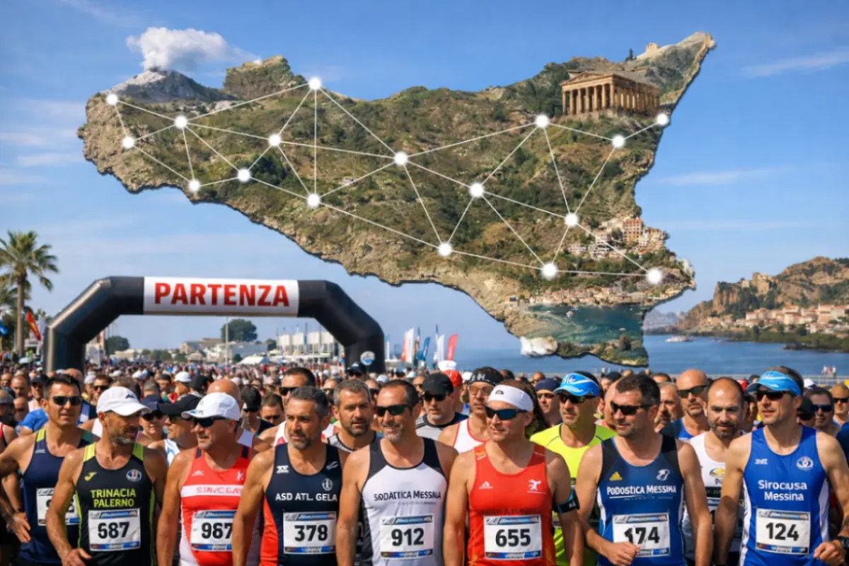 Tutta la podistica siciliana in un unico punto di partenza: la rete tra i runner dell'isola